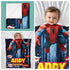 Personalized Spider Hero Baby Blanket – Custom Name & Birthdate – Superhero Baby Gift for Boys